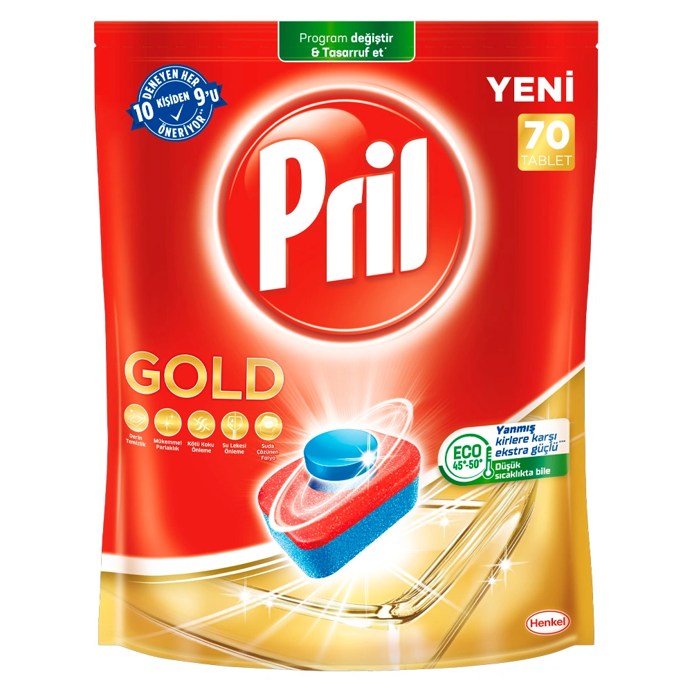 Средство для посудомоечных машин Pril Голд 70 таблеток