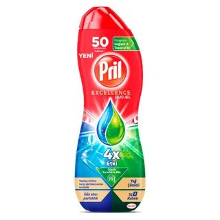 Гель обезжириватель для посудомоечных машин Pril Экселленс 50 циклов