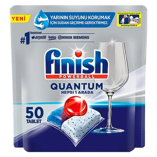 Таблетки для посудомоечной машины Finish Quantum 50 шт.