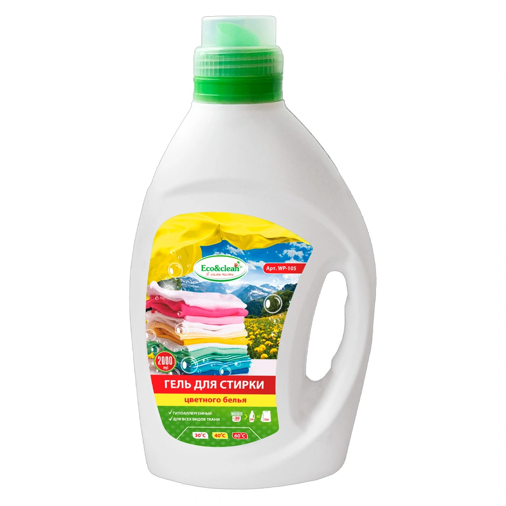 Гель для стирки белья Eco clean WP-105
