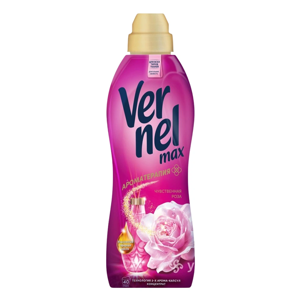 Кондиционер для белья Henkel Vernel Max Чувственная Роза 0,96 л
