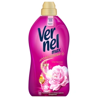 Кондиционер для белья Henkel Vernel Max Чувственная Роза 1,44 л