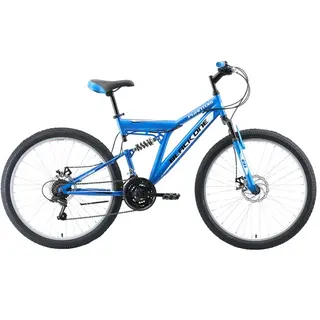 Велосипед Black One Phantom FS 26 D 20" (Голубой)