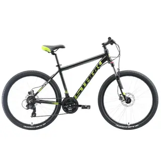 Велосипед Stark 19 Indy 26.2 HD 20" (Черный/зелёный)