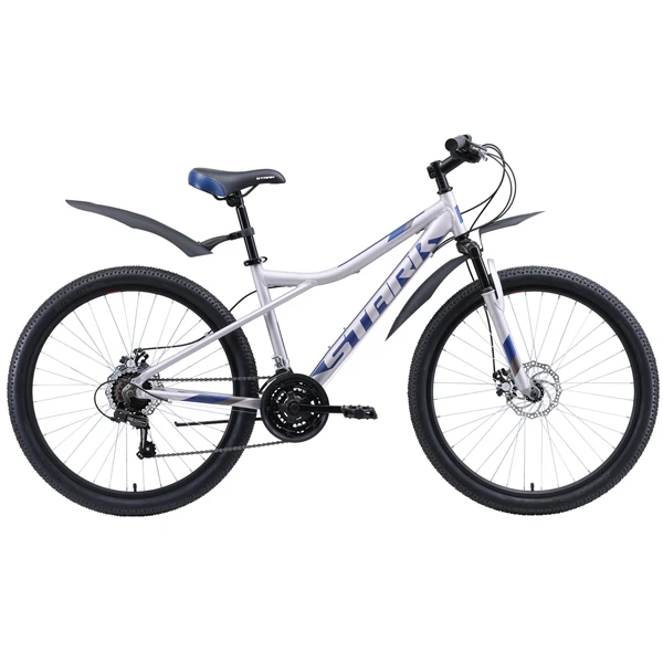 Велосипед Stark 20 Slash 26.1 D 14,5" (Серый/голубой)