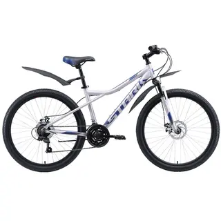Велосипед Stark 20 Slash 26.1 D 14,5" (Серый/голубой)