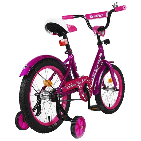 Велосипед 16" Graffiti Fashion Girl RUS 2019 (цвет фиолетовый) - фото 3