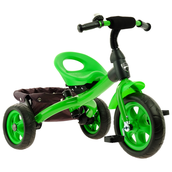 Велосипед трёхколёсный «Лучик Vivat 4», цвет зелёный 