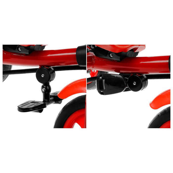 Велосипед трёхколёсный «Лучик Vivat 3», цвет красный 