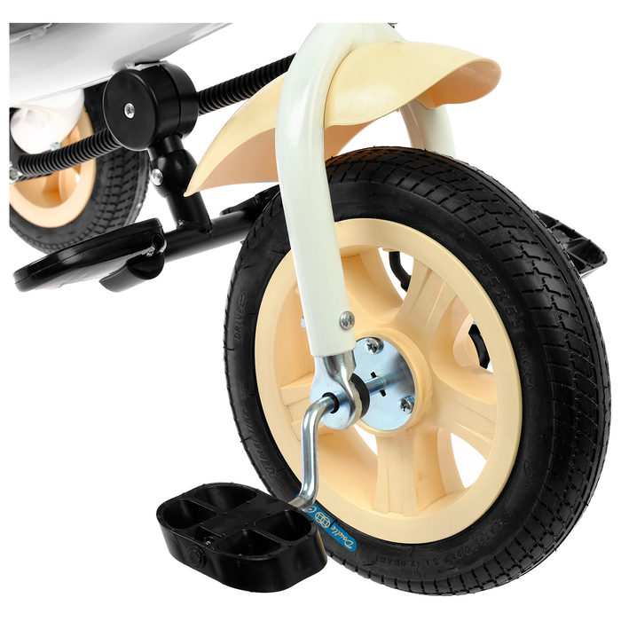 Велосипед трёхколёсный «Лучик Vivat 1», надувные колёса 10"/8", цвет хаки 