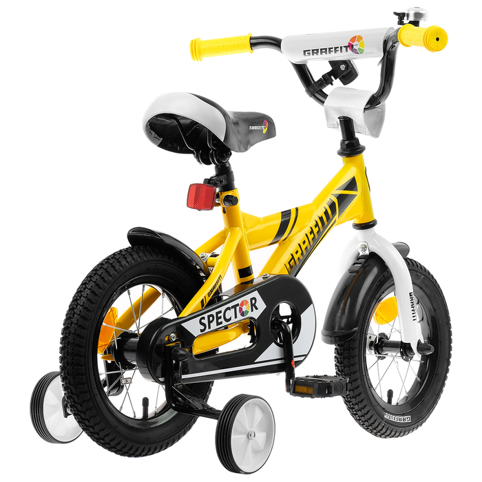 Велосипед 12" Graffiti Spector, цвет жёлтый 