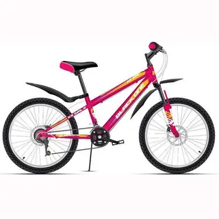 Велосипед Black One Ice Girl 20 D (Розовый/жёлтый/белый)