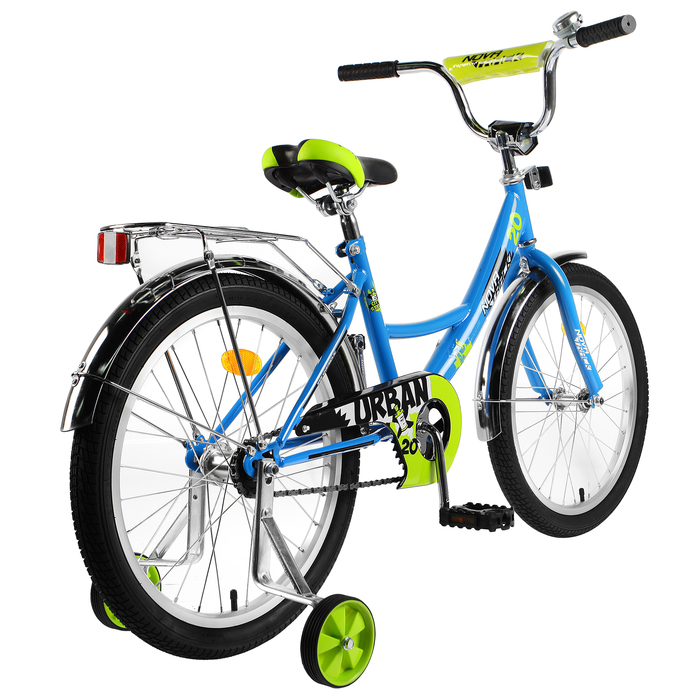 Велосипед 20" Novatrack Urban, 2019, цвет синий 