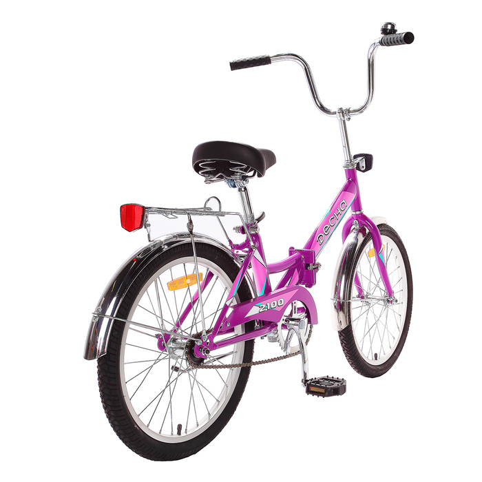 Велосипед 20" Десна-2100, Z011, цвет лиловый, размер 13" 