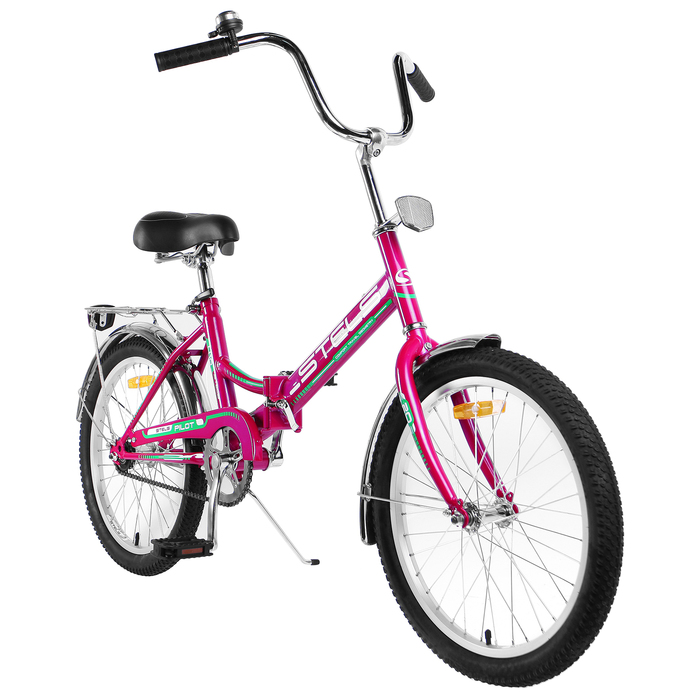 Велосипед 20" Stels Pilot-410, Z011, цвет малиновый, размер 13,5" 