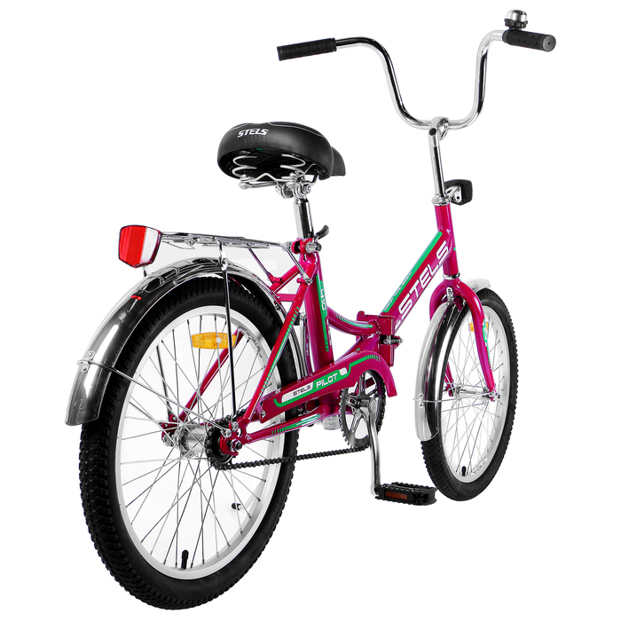 Велосипед 20" Stels Pilot-410, Z011, цвет малиновый, размер 13,5" 