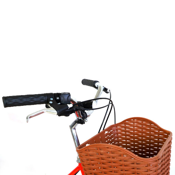 Велосипед городской Phoenix EN-Lady красный + корзина KZLBSF18R26S7SHVBM