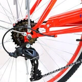 Phoenix қалалық велосипеді En-Lady қызыл + себет - фото 7