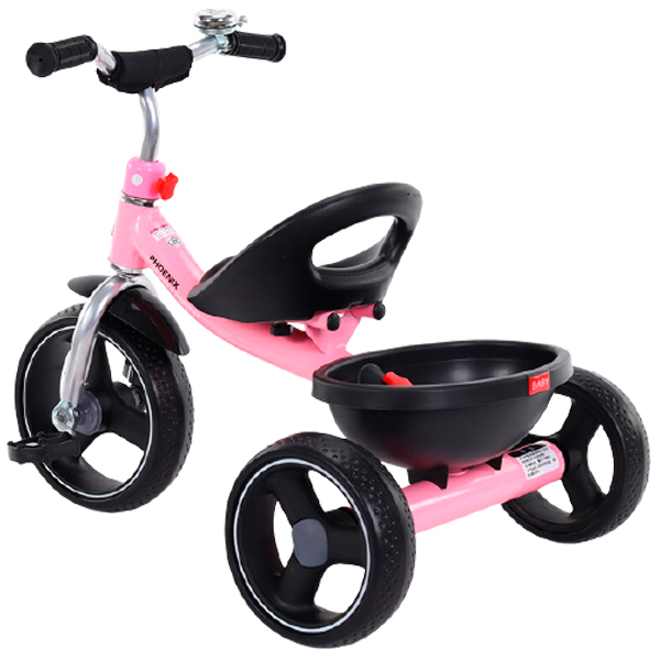 Велосипед трехколесный детский Phoenix PH-828 Pink