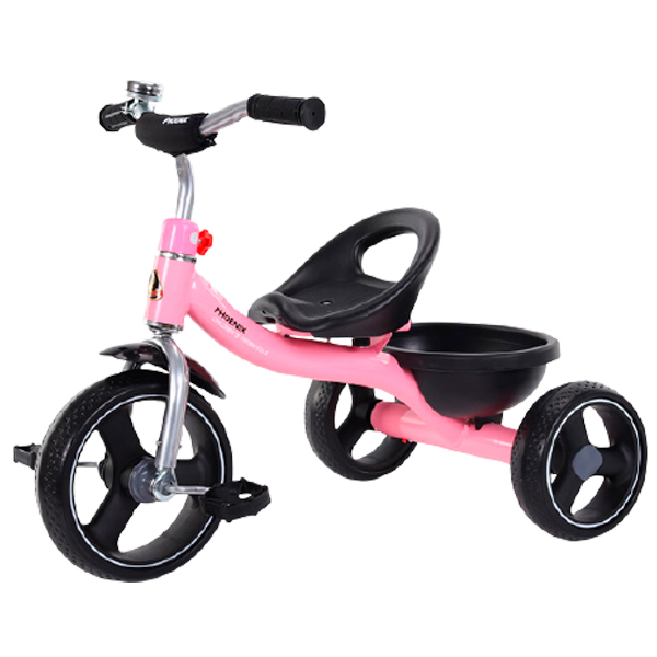 Phoenix балаларға арналған үш дөңгелекті велосипеді PH-828 Pink