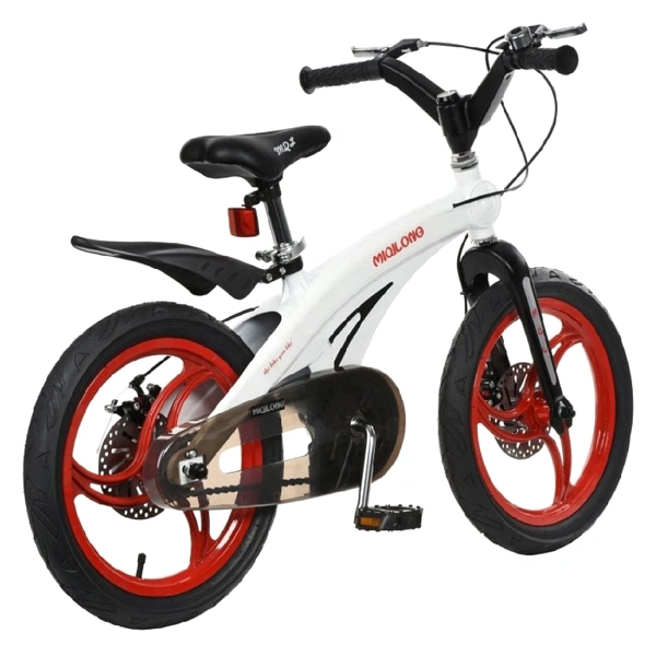 Детский велосипед Miqilong MQL-GN12-White GN White 12` - фото 3
