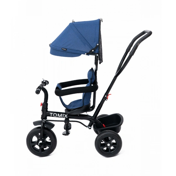 Детский трехколесный велосипед Tomix Baby Trike Тёмно-синий - фото 2