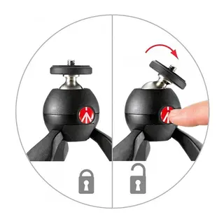 Штатив Manfrotto MTPIXI-RD PIXI MINI TRIPOD RED