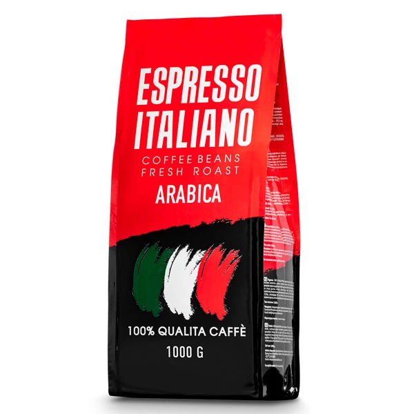 Кофе зерновой Espresso Italiano Arabica 1000 г