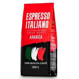 Кофе зерновой Espresso Italiano Arabica 1000 г