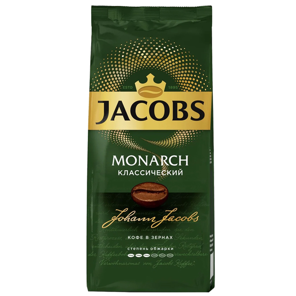 Кофе в зёрнах Jacobs Monarch Classic 230 гр
