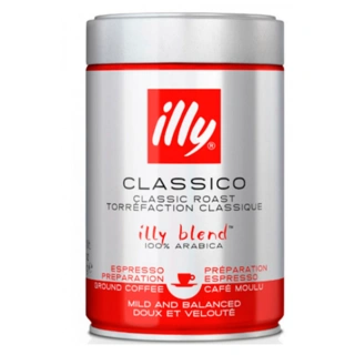 Кофе молотый illy Espresso, средняя обжарка (250 гр)