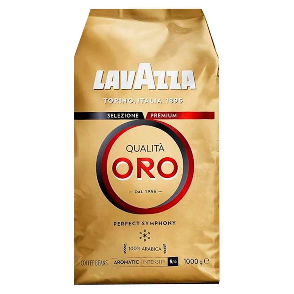 Кофе зерновой Lavazza Qualita Oro 1000гр 2056 - фото 2