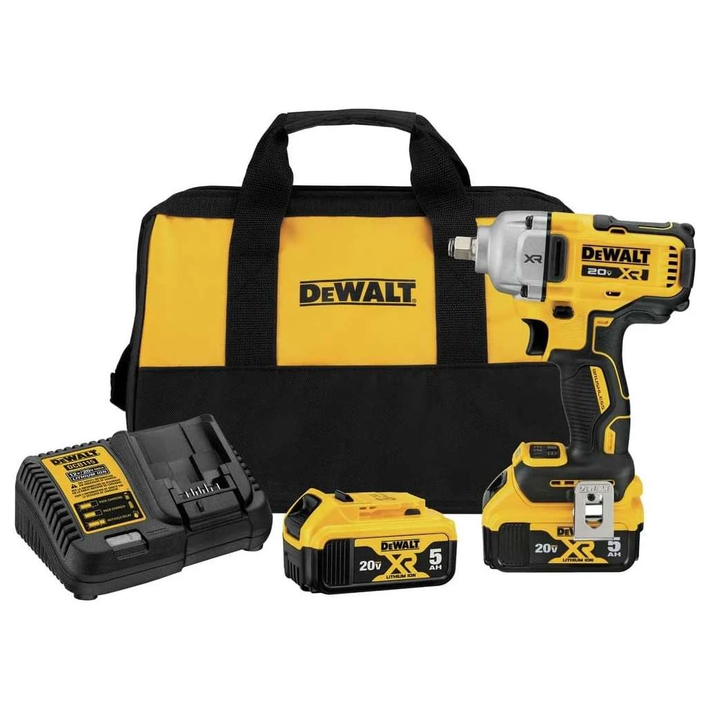 Аккумуляторный ударный гайковерт DeWALT DCF891P2LRT-QW  - фото 4