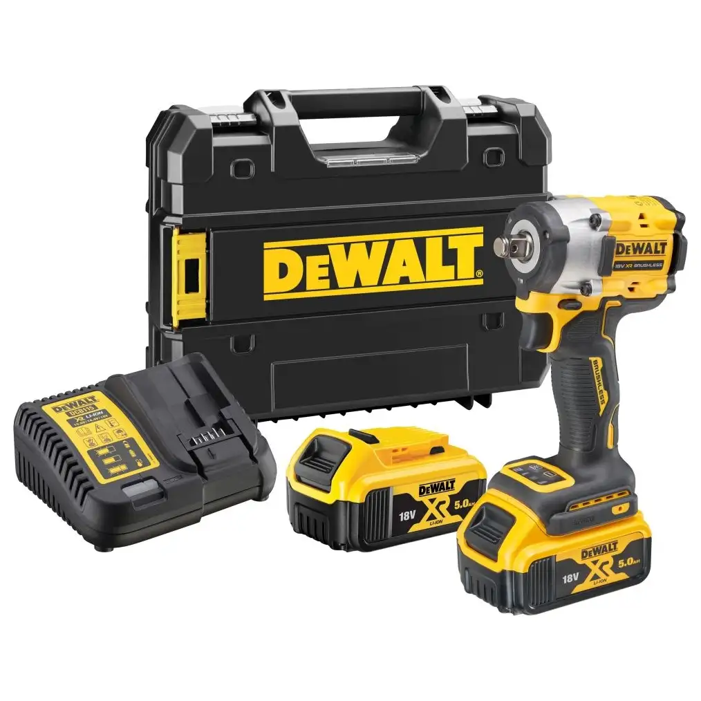 Аккумуляторный ударный гайковерт DeWalt DCF921P2T-QW  - фото 3