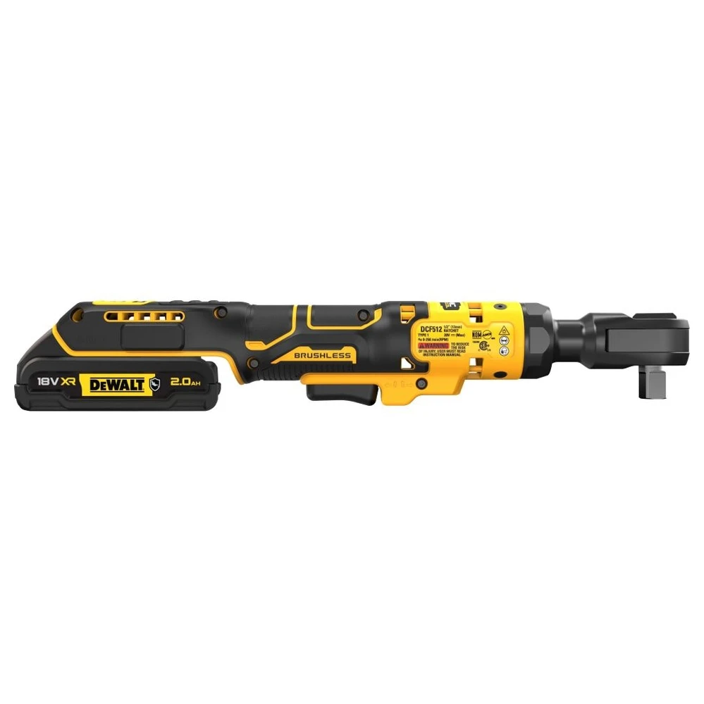 Аккумуляторный угловой гайковерт DeWALT DCF512D1-QW  - фото 4