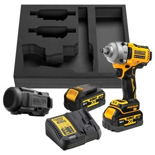Бесщеточный аккумуляторный ударный гайковерт DeWALT DCF891P2G-QW 