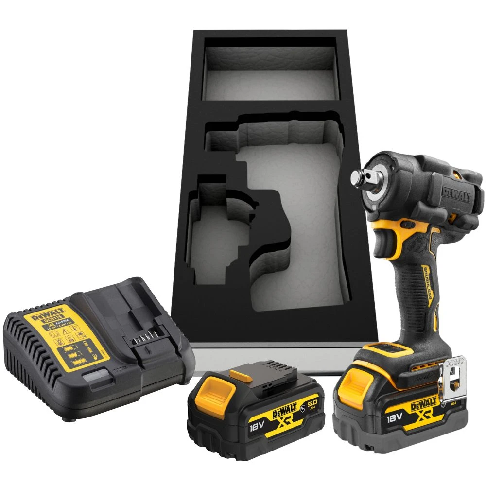 Аккумуляторный ударный гайковерт DeWalt DCF921P2G-QW 