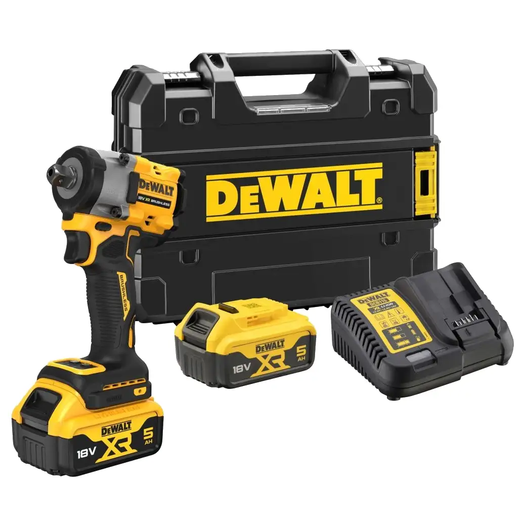 Аккумуляторный ударный гайковерт DeWALT DCF922P2T-QW  - фото 2