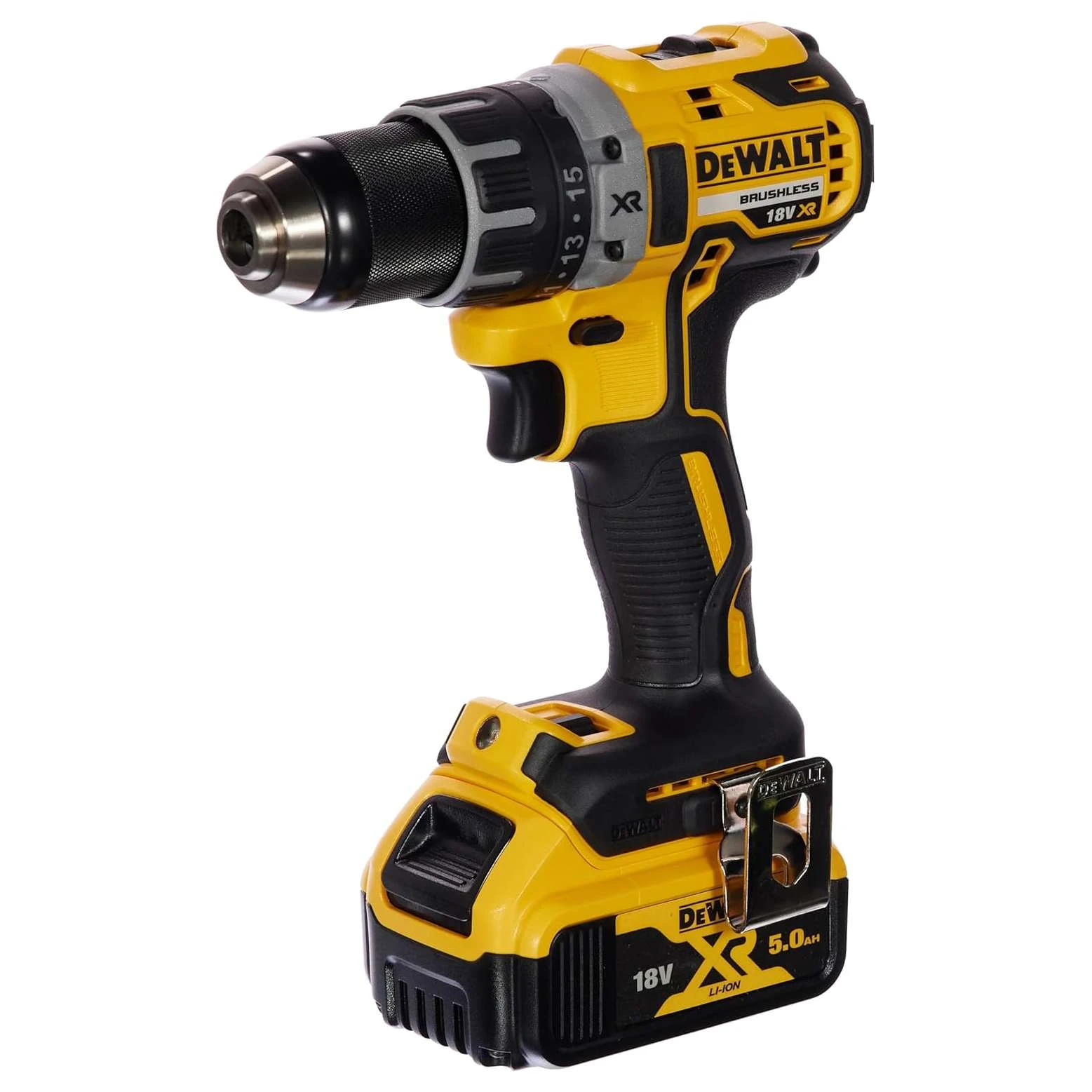Аккумуляторная дрель-шуруповёрт DeWALT DCD791P2-QW 