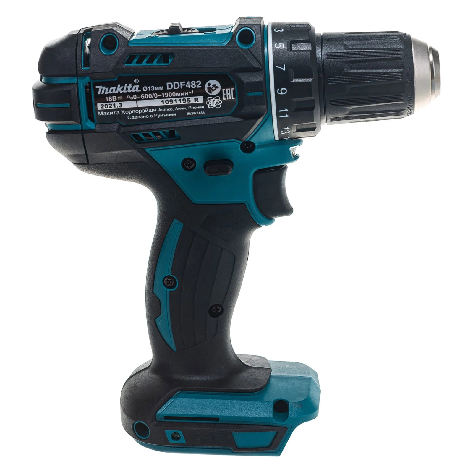 Аккумуляторная дрель-шуруповёрт Makita DDF482Z  - фото 2