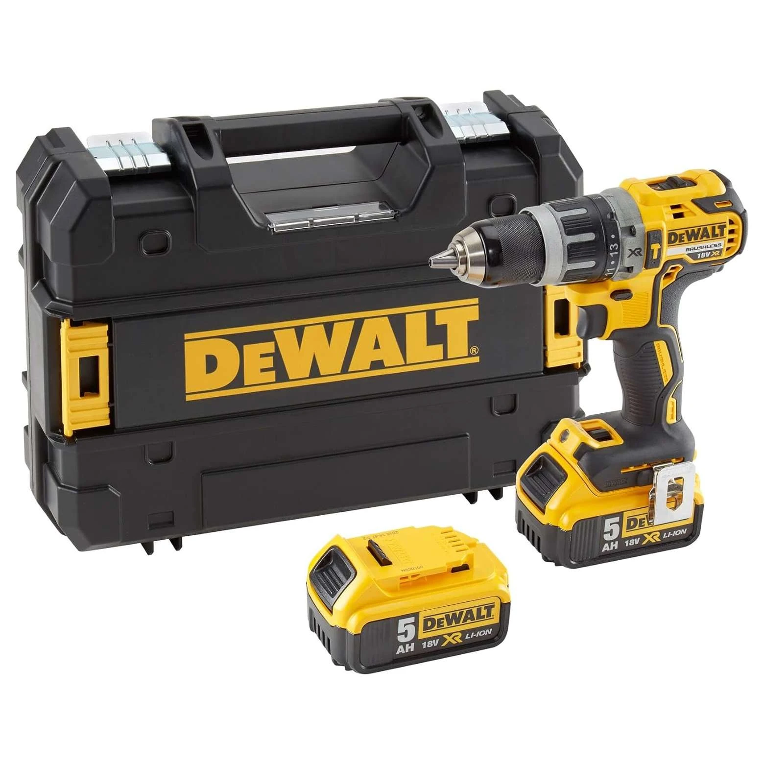 Аккумуляторная дрель-шуруповерт DeWALT "XR" DCD796P2-QW  - фото 3