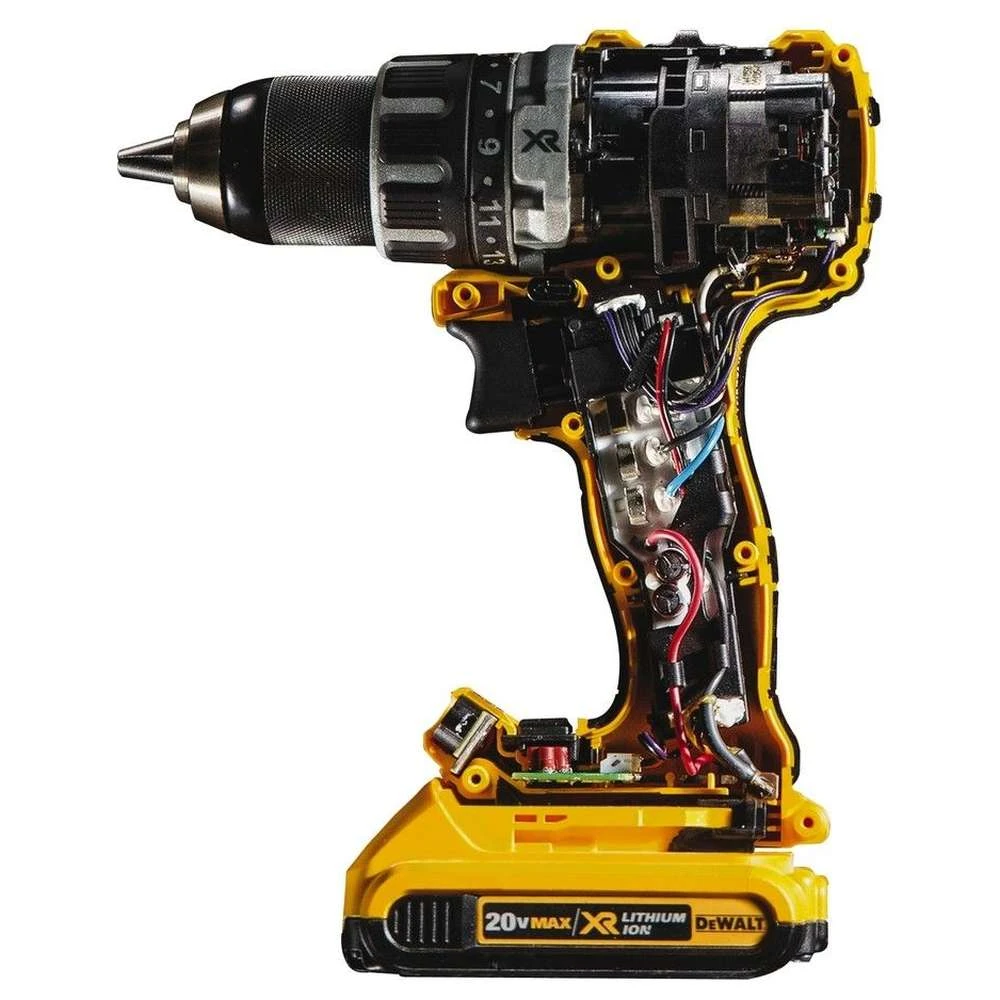 Аккумуляторная дрель-шуруповерт DeWALT "XR" DCD791D2-QW  - фото 3