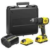 Дрель-шуруповерт бесщёточный аккумуляторный Stanley "FATMAX" SFMCD710D2K-QW  - фото 2