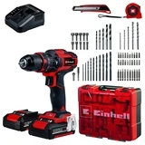 Ударный шуруповерт Einhell TE-CD 18/40 +64 2x2.0Ah 4513992 