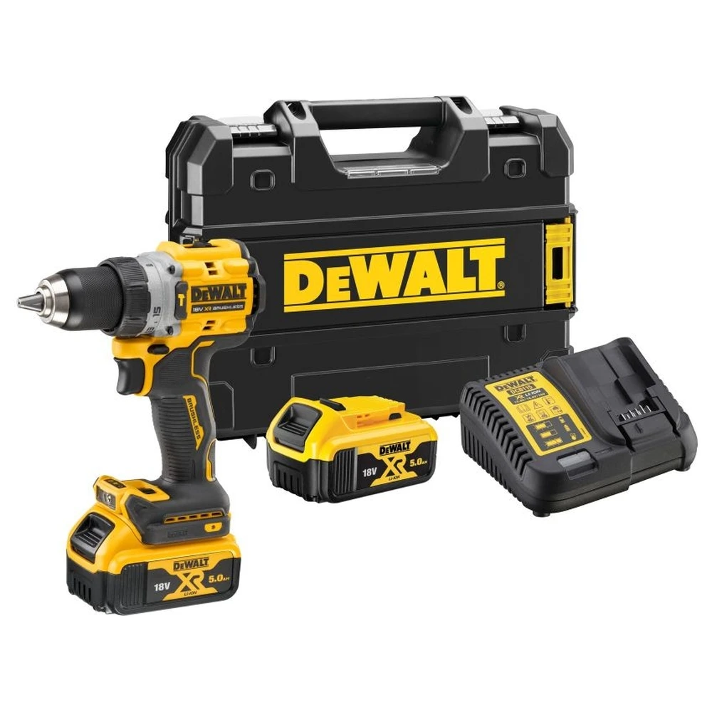Аккумуляторная дрель-шуруповерт Dewalt DCD805P2T-QW  - фото 3
