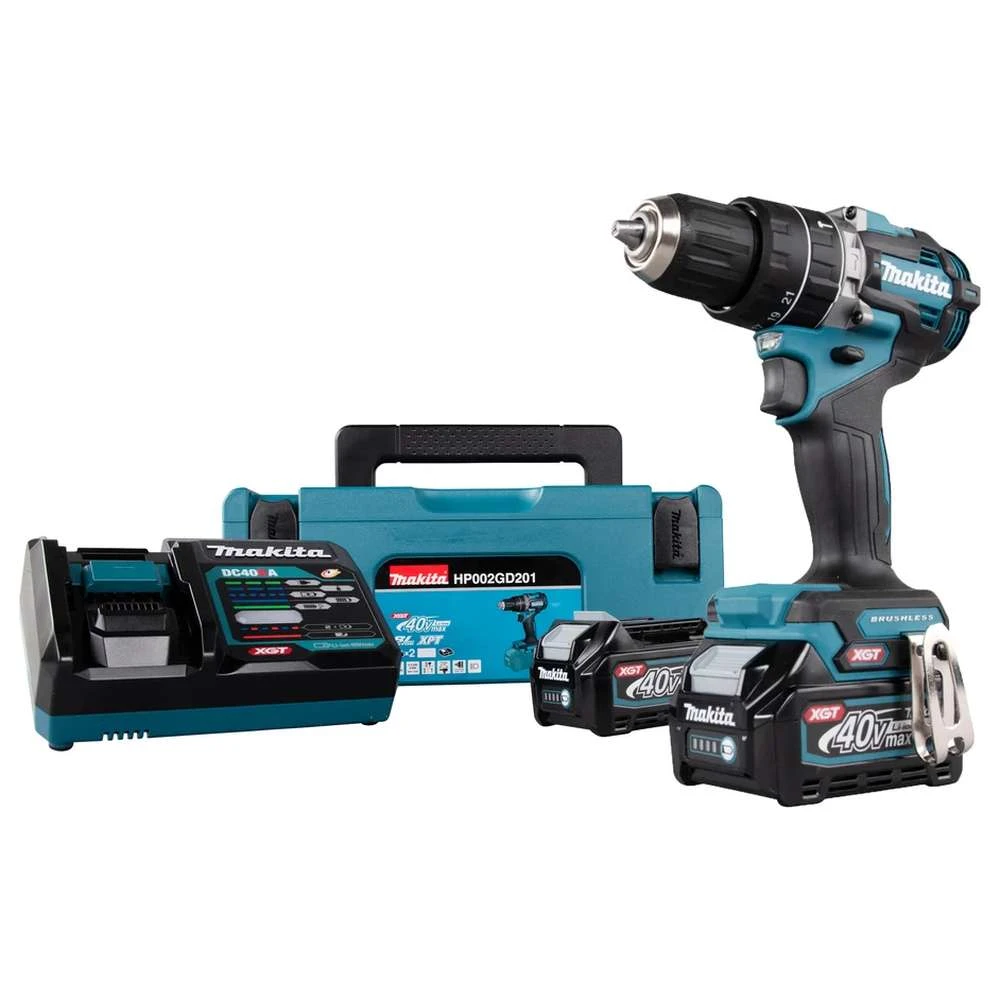 Дрель-шуруповерт ударная MAKITA HP002GD201 