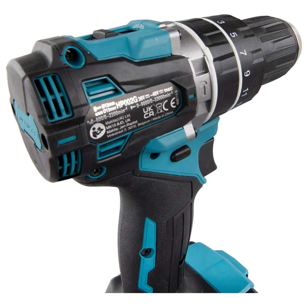 Дрель-шуруповерт ударная MAKITA HP002GD201  - фото 4