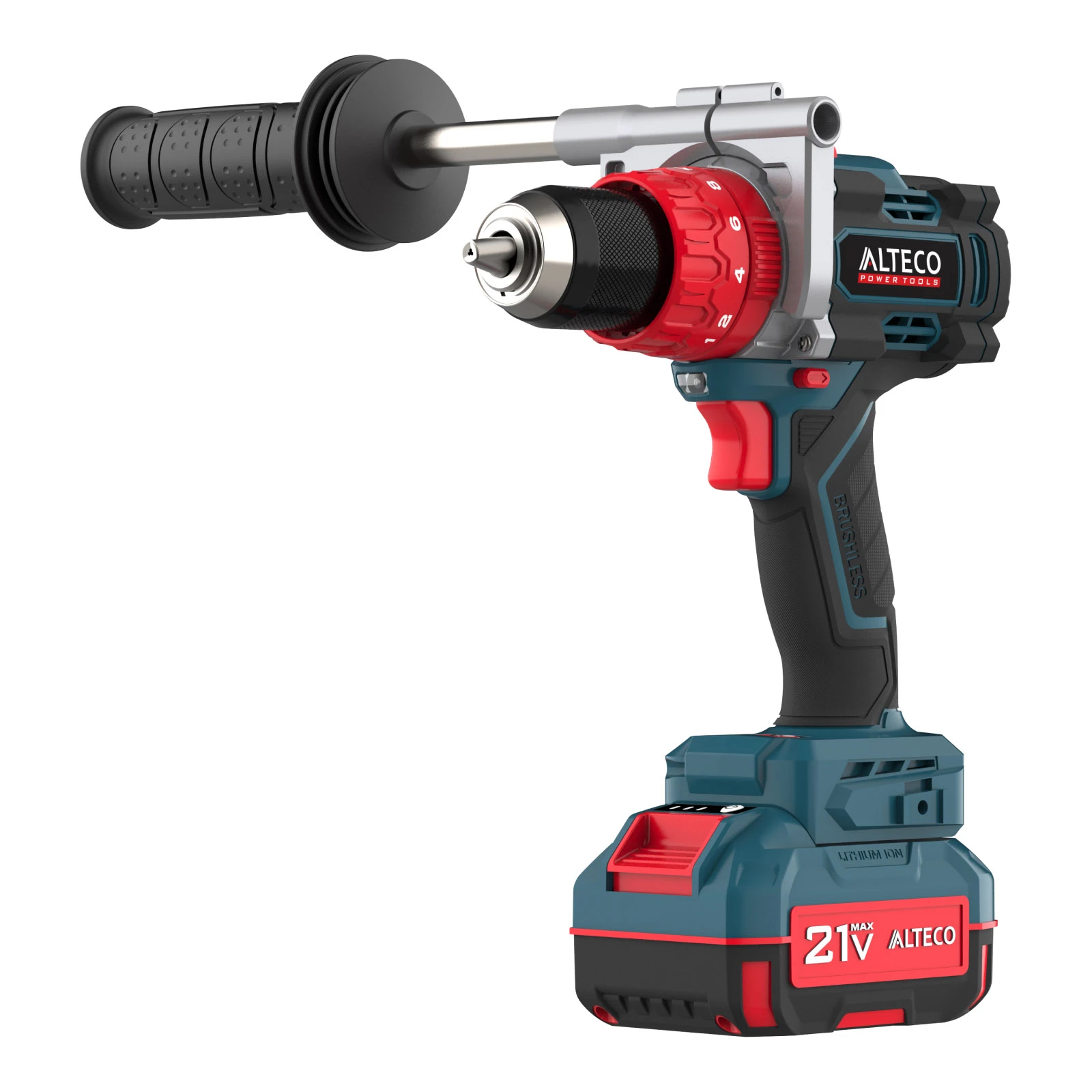 Бесщеточная аккумуляторная ударная дрель-шуруповерт ALTECO CID 21-150 BL 1x3Ah 