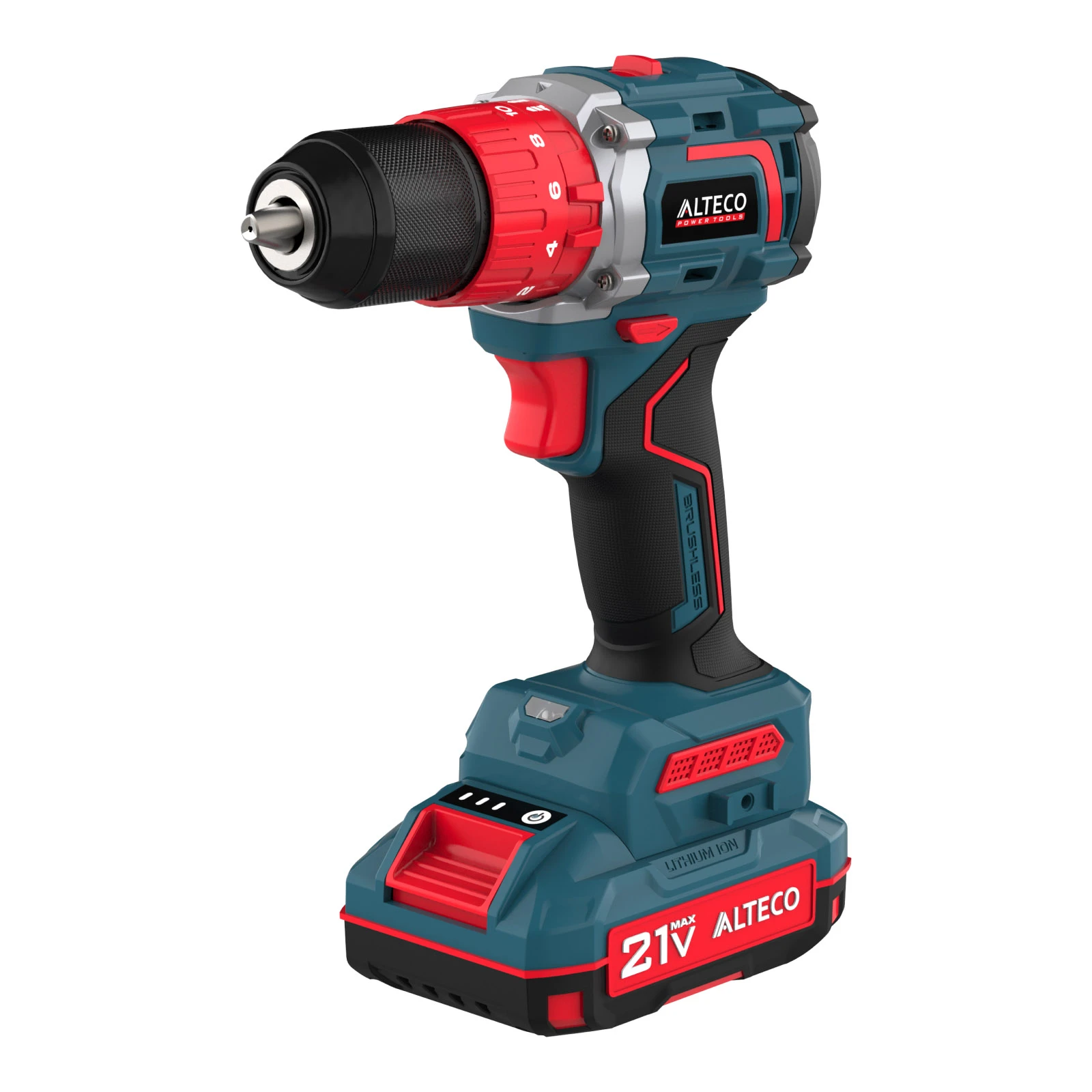 Бесщеточная аккумуляторная ударная дрель-шуруповерт ALTECO CID 21-60 BL 