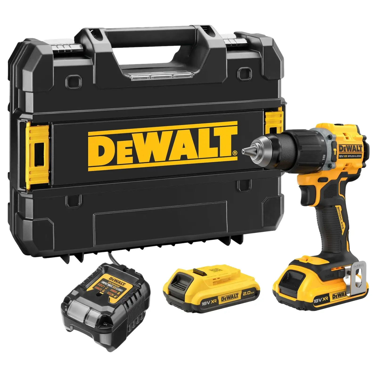 Аккумуляторная дрель-шуруповерт DeWALT DCD799D2T-QW 